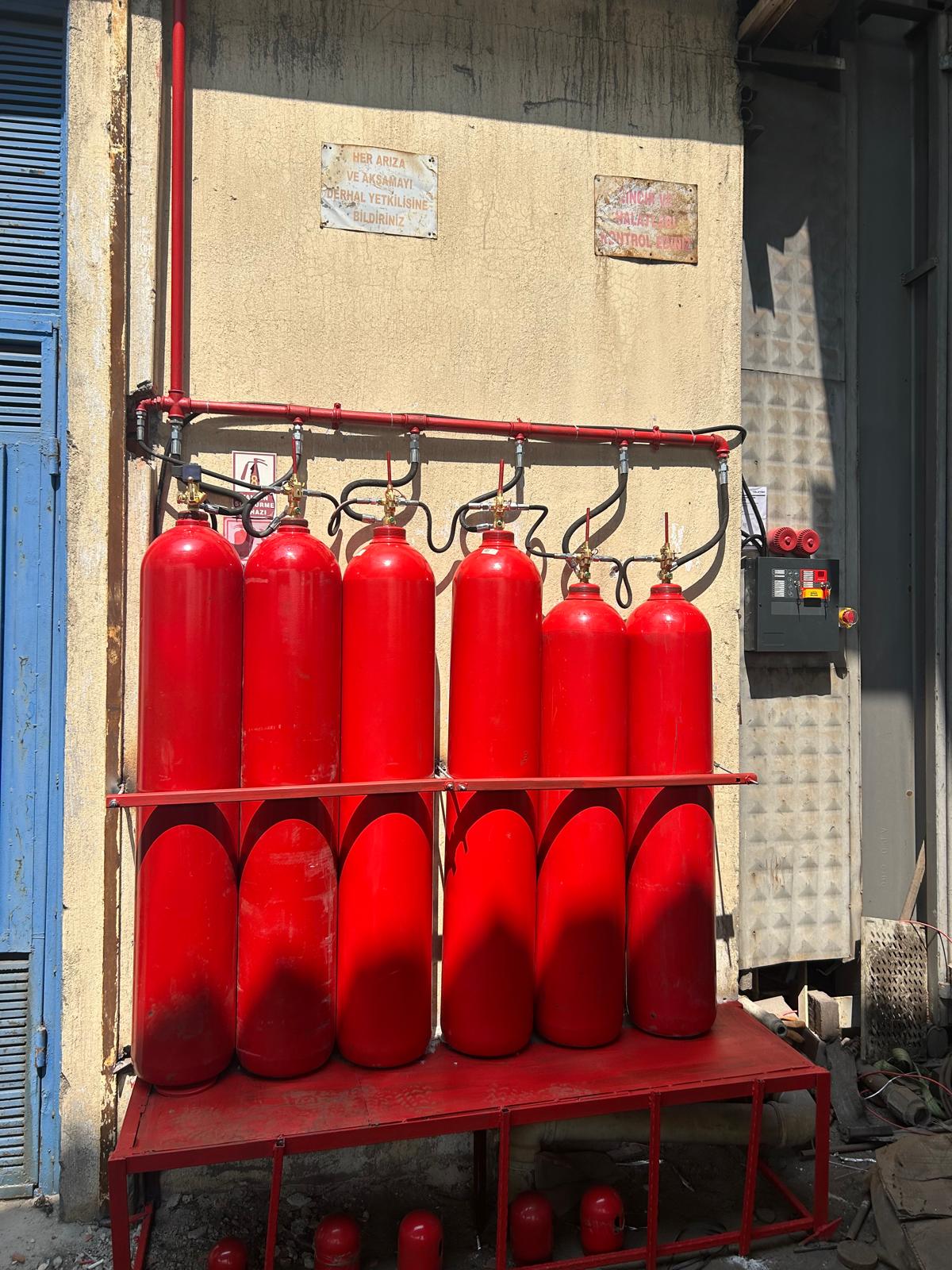 Dms Döküm CO2 Gazlı Trafo Söndürme Sistemi